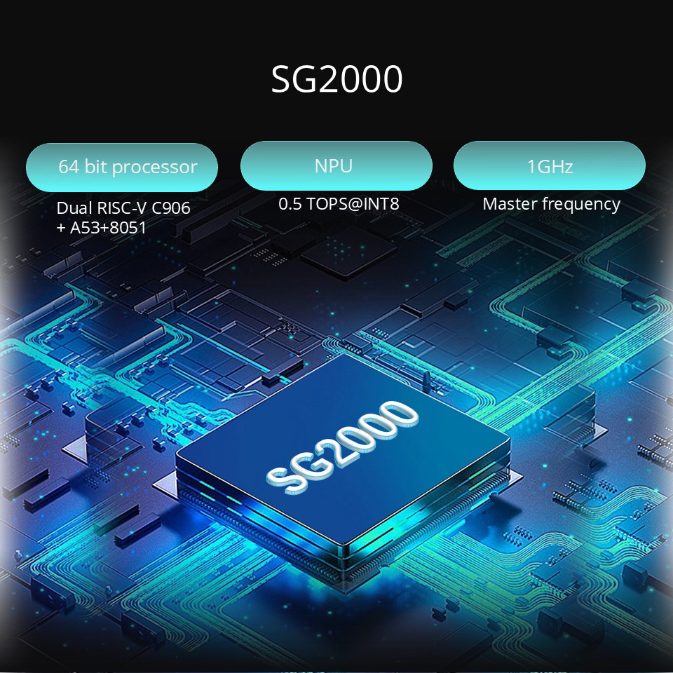 SG2000 Development Board, RISC-V C906 ARM, til Linux Learning