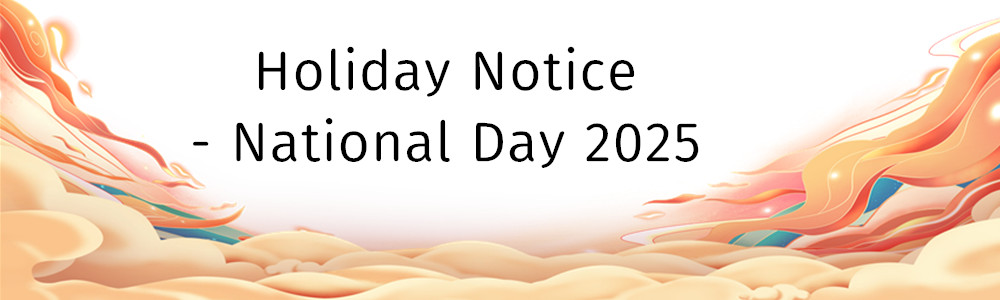 Feriemeddelelse - National Day 2025
