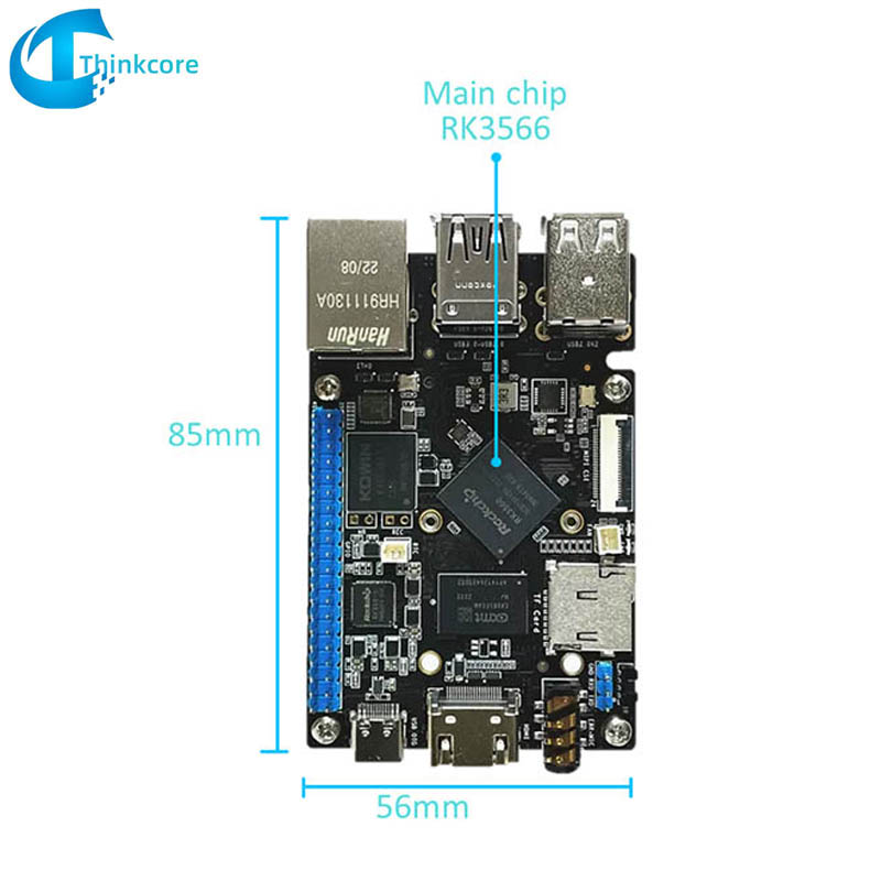 RK3566 SBC Single Board Computer kompatibel med Raspberry Pi