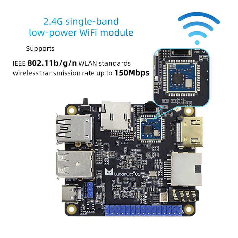 Rockchip RK3528A Linux bundkort ombord SBC Board